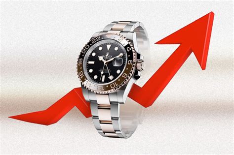 rolex increase